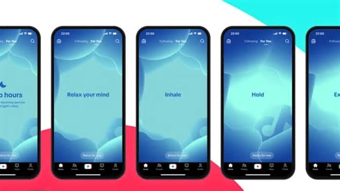 TikTok ativa meditação forçada para adolescentes durante a noite