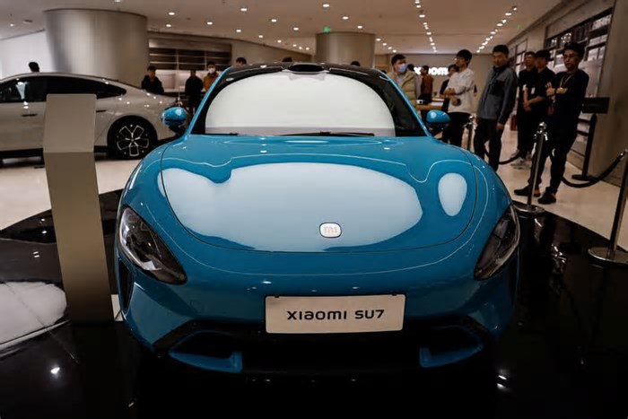 Xiomi enfrenta queda em vendas de carros elétricos na China após colisão