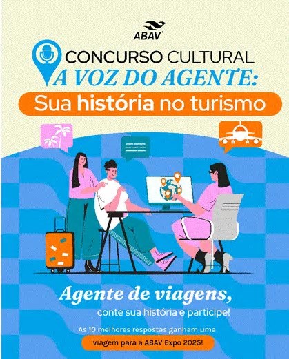 ABAV: concurso cultural premia com viagem à feira de turismo da América Latina