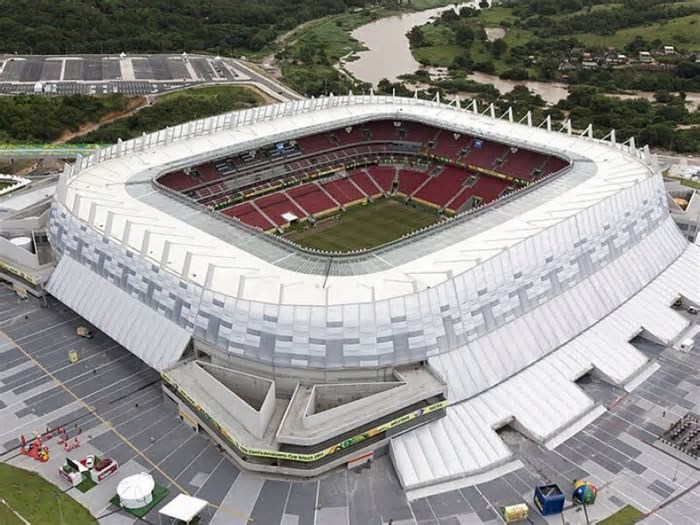 Arena de Pernambuco será um dos palcos da Copa do Mundo feminina em 2027, no Brasil