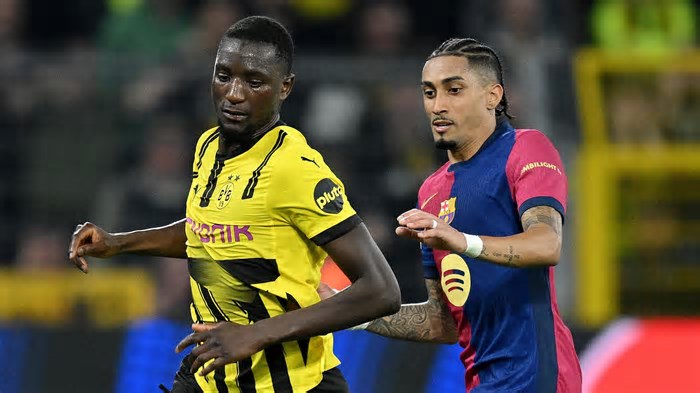Melhor marcador da Champions League: Raphinha e Serhou Guirassy terminam no topo