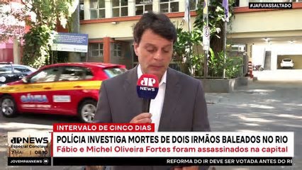 Polícia investiga mortes de dois irmãos baleados no Rio de Janeiro