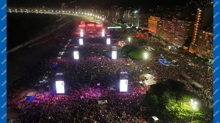 Setor de Turismo e transporte no Rio tem alta de 11% com show de Lady Gaga