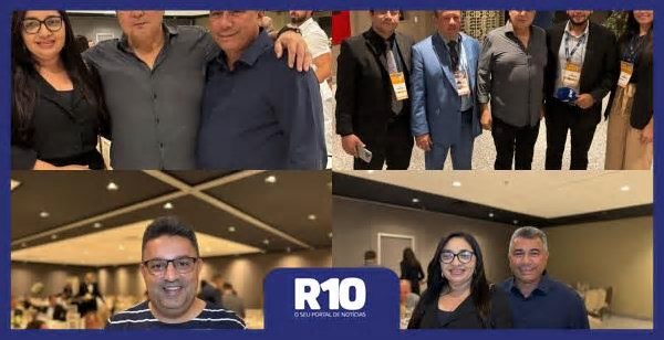 Governador Ibaneis Rocha recepciona gestores piauienses com jantar durante a Marcha a Brasília
