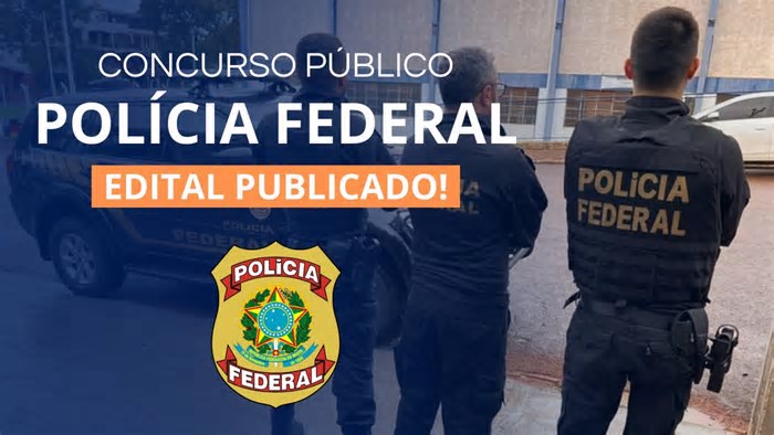 Concurso Polícia Federal 2025: Edital saiu! 1.000 vagas