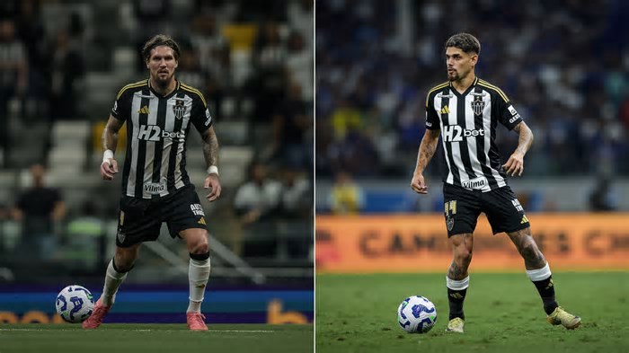 Dupla do Atlético brilha na marcação e domina estatística defensiva do Brasileirão