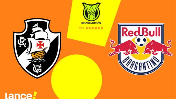 Vasco x Bragantino: onde assistir ao vivo, horário e prováveis escalações do jogo pelo Brasileirão
