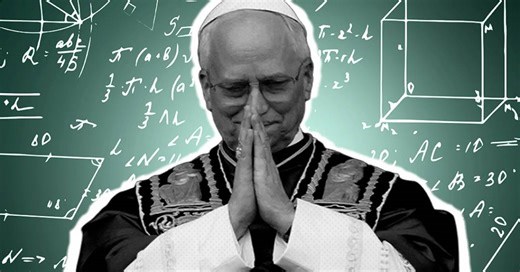 Sim, o papa é matemático. Mas não é o matemático que a internet pensa.