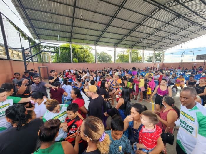 Mães são atendidas em projeto de saúde e cidadania no Perpétuo Socorro