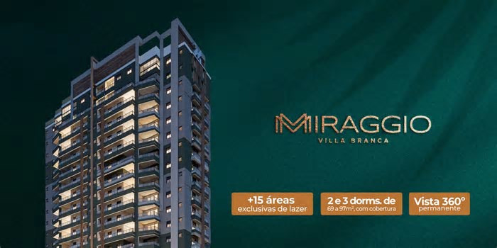 MIRAGGIO: MORANDO COM SOFISTICAÇÃO E INVESTINDO COM SABEDORIA