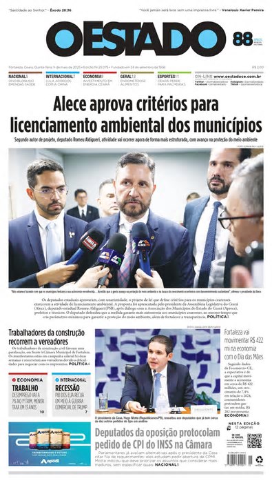 1 de maio de 2025 Edição 25.075