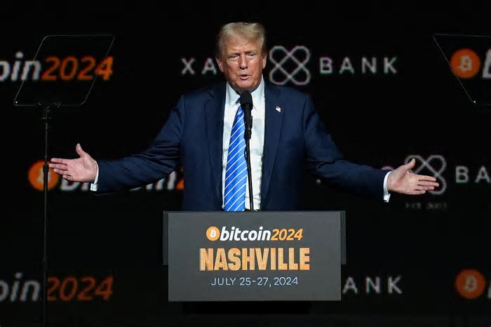Trump Media quer levantar US$ 3 bi para investir em criptomoedas, diz jornal