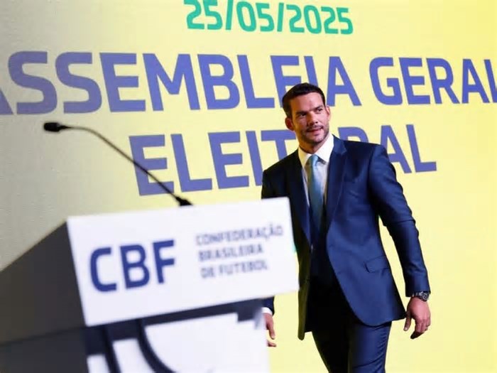 Sem concorrentes, Samir Xaud assume presidência da CBF