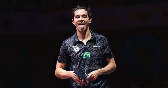 Imprensa chinesa se rende a Hugo Calderano: 'Herói solitário'