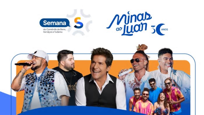 BH recebe shows inéditos com Daniel, Os Barões da Pisadinha e Timbalada, que convida Juventude Bronzeada para encerrar a Semana S