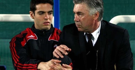 Kaká se diz pronto para trabalhar com Ancelotti na Seleção Brasileira