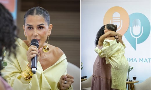 Deborah Secco se emociona ao falar da filha: 