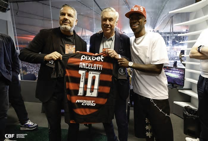O que Ancelotti observou nos jogos de Botafogo e Flamengo