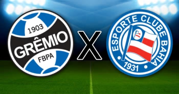 Grêmio x Bahia pelo Campeonato Brasileiro: onde assistir ao vivo, horário e escalação
