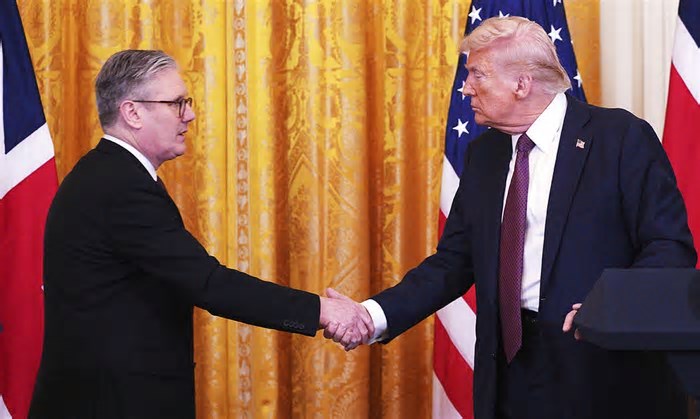 Trump anuncia acordo comercial com o Reino Unido