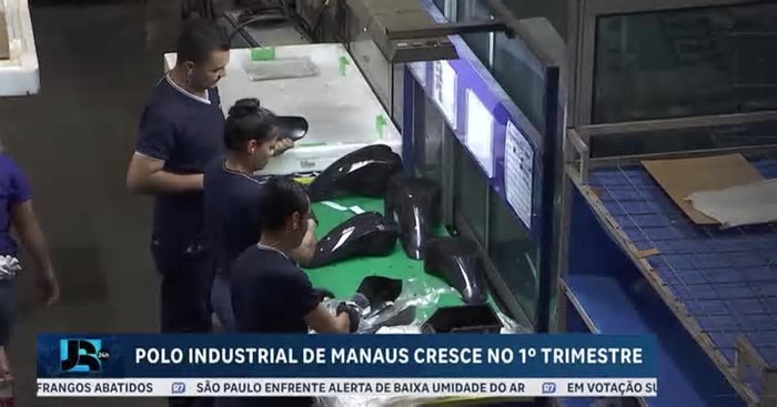 Polo Industrial de Manaus fatura R$ 55 bilhões no início de 2025