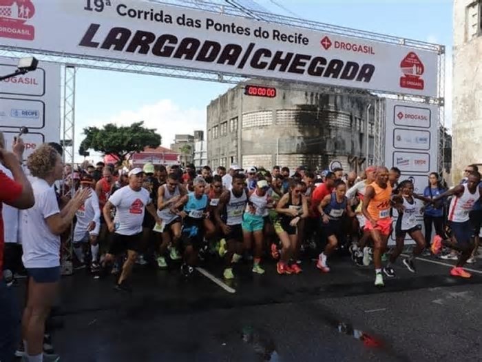 Corrida das Pontes do Recife chega à 20ª edição com novo percurso de 15 km; saiba como se inscrever