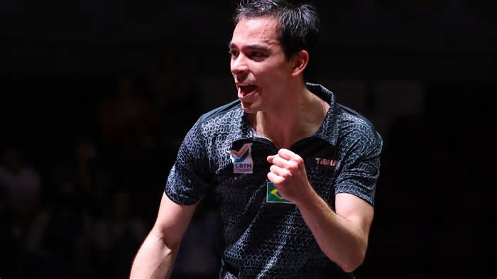 Hugo Calderano x Liang Jingkun: horário e onde assistir à semi do Mundial