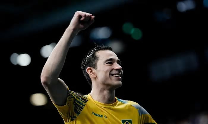 Hugo Calderano avança às semifinais do Mundial de Tênis de Mesa