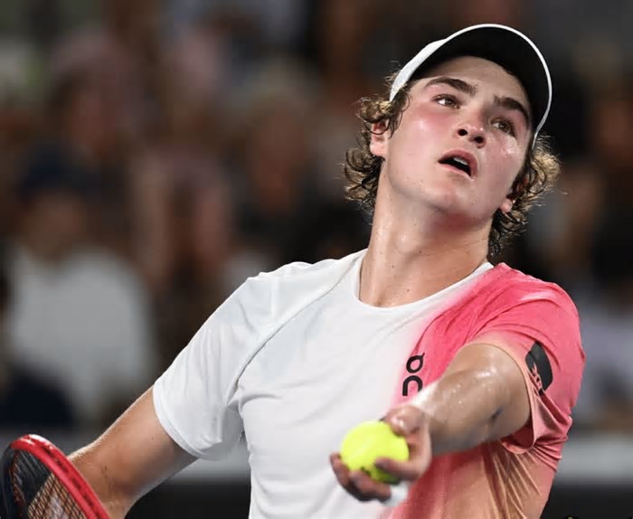 João Fonseca (Imagem: Reprodução/X/Australian Open)