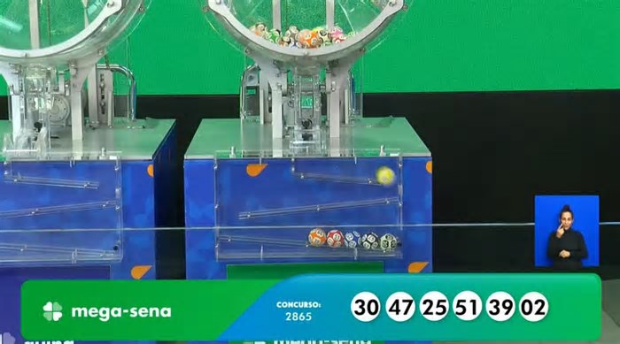 Mega-Sena, concurso 2.865: resultado