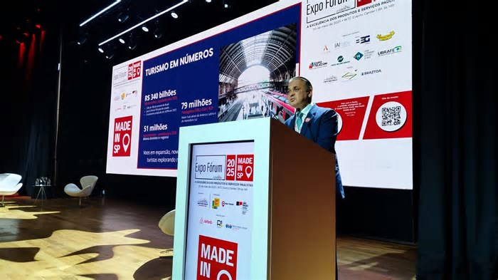 Turismo de São Paulo projeta R$ 340 bilhões no PIB de 2025
