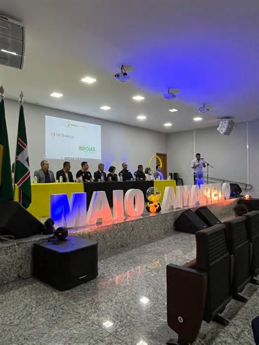 Detran Goiás apresenta balanço de ações do Maio Amarelo