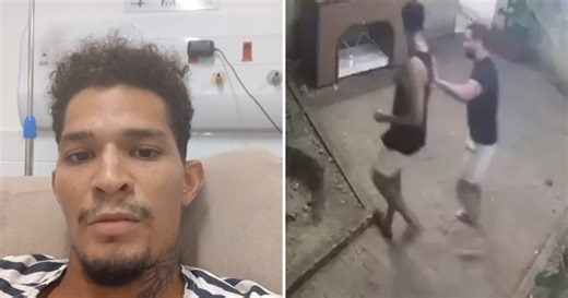 Ambulante de Fernando de Noronha que foi baleado por delegado tem perna amputada
