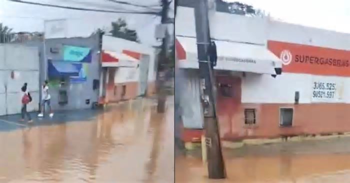 Segundo o Inmet, Salvador é a terceira cidade mais atingida pelas chuvas no Brasil