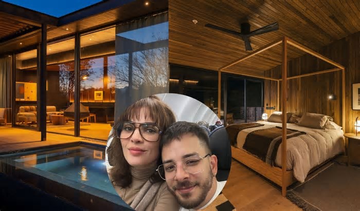 Design contemporâneo e rústico, adega exclusiva e mais: veja fotos do hotel de luxo escolhido por Junior Lima em viagem romântica; diárias saem por + de R$ 10 mil