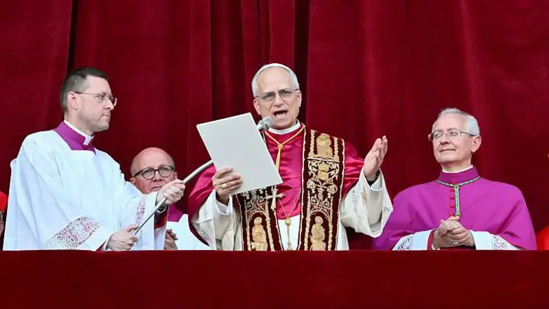 As primeiras palavras de Leão 14 após ser eleito novo papa