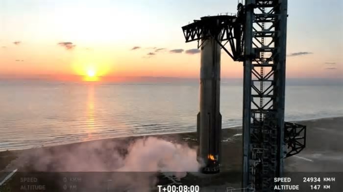 SpaceX confirma novo lançamento do foguete Starship na terça (27)