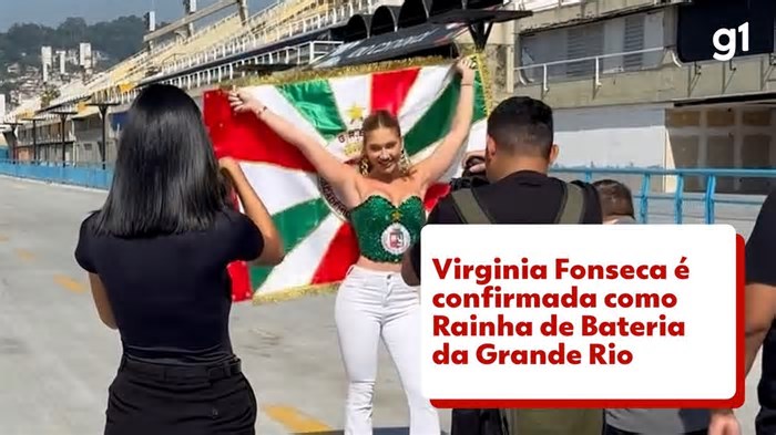 Virginia Fonseca é confirmada como Rainha de Bateria da Grande Rio