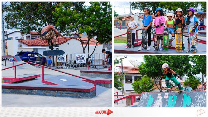 Com apoio da Prefeitura de Jequié, município sedia etapa da Liga Baiana de Skate do Interior