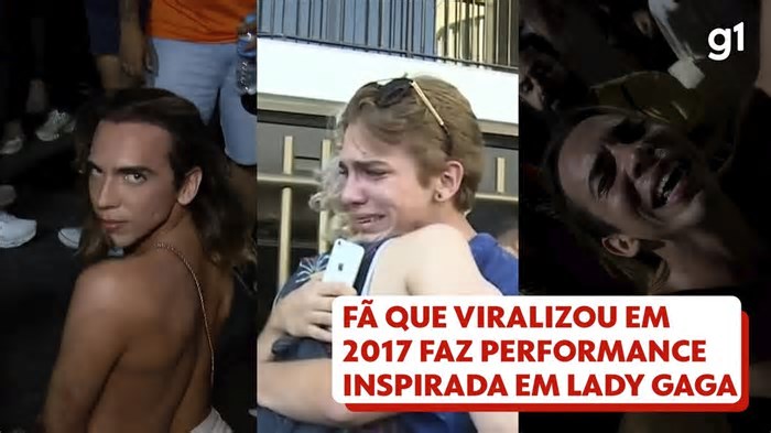 Fã de Lady Gaga que viralizou após cancelamento de show em 2017 volta a fazer sucesso com performance inspirada na cantora