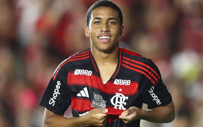 Joshua entra na lista dos mais jovens a marcar pelo Flamengo na Copa do Brasil