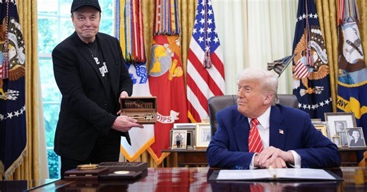 Na saída de Musk, Trump diz que bilionário ‘vai ficar indo e voltando’