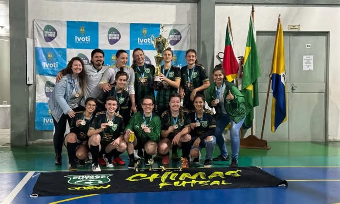 Campeonato Municipal de Futsal Feminino começa nesta terça-feira em Ivoti