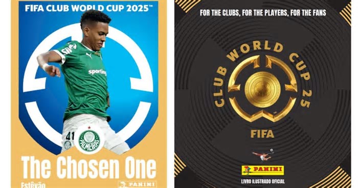 Panini lança álbum de figurinhas inédito para o Mundial de Clubes FIFA 2025