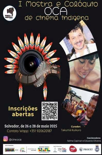 I Mostra Internacional Oca de Cinema Indígena acontecerá em Salvador