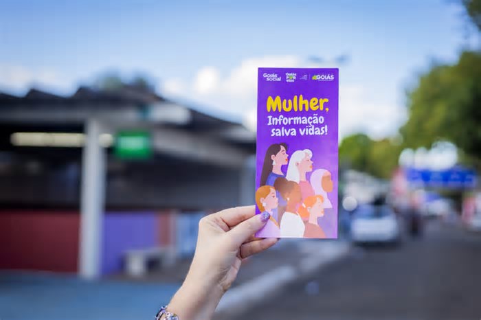 Ônibus Lilás orienta mulheres durante 78ª Exposição Agropecuária de Goiás