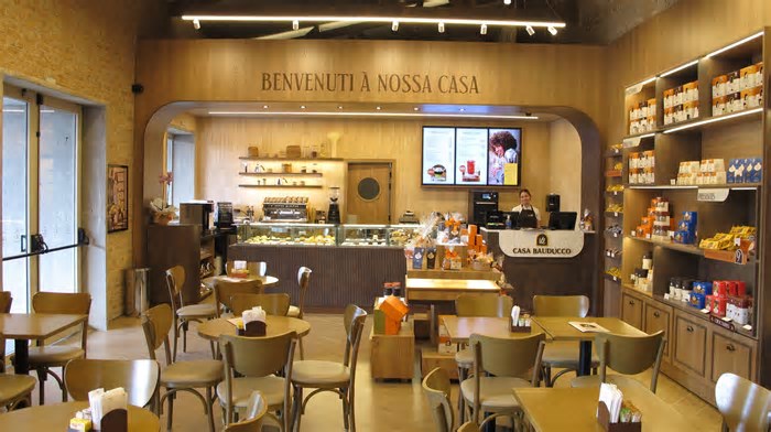 Casa Bauducco chega ao Bandeiras Centro Empresarial, em Votorantim, com nova identidade visual e conceito inspirado na cultura italiana
