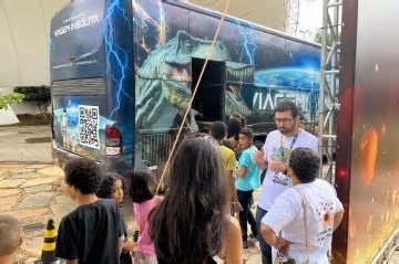 Único ônibus simulador móvel do Brasil visita o Distrito Federal