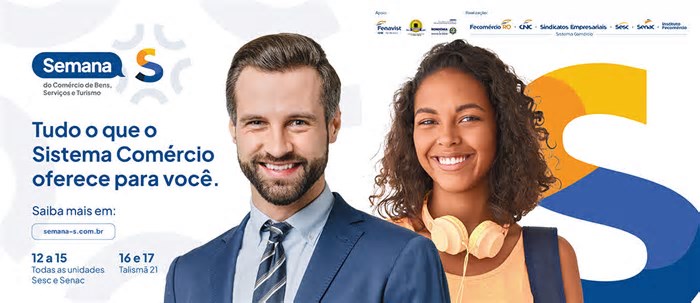 Idealizada pela CNC, Semana S do Comércio será realizada pelo sistema Fecomércio