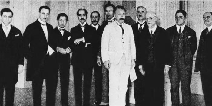 Há 100 anos, Albert Einstein esteve no Rio de Janeiro